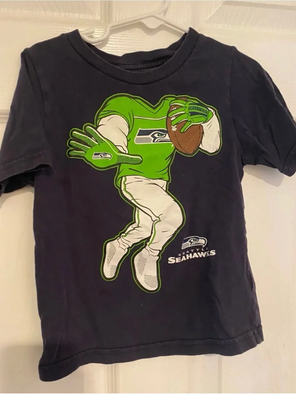 NFL Kids Matching Set Seahawks Navy and Green